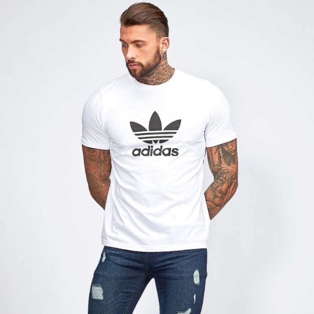 Adidas Originals Trefoil White T-Shirt
